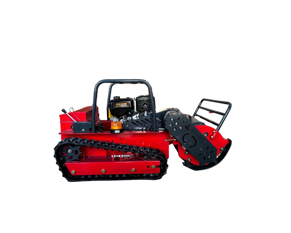 Remote Control Weeder Machine with grass crushing function