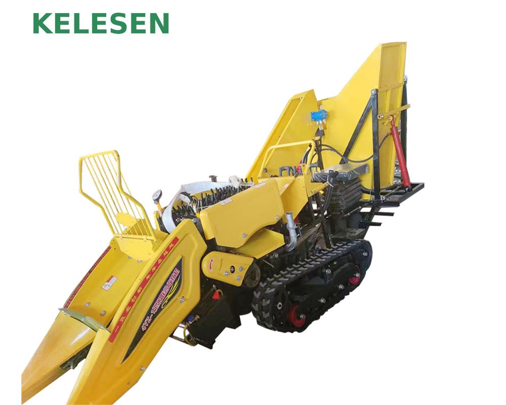 Seated-Type Corn Harvester